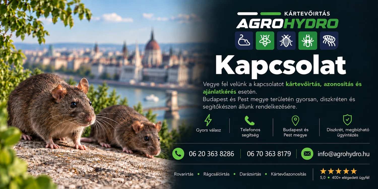 Agrohydro kártevőirtás - kapcsolat